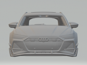 Audi rs6 avant Modello di stampa 3D