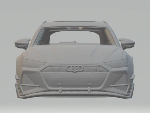 Audi rs6 avant 3D Print Model