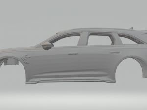Audi rs6 avant Modello di stampa 3D
