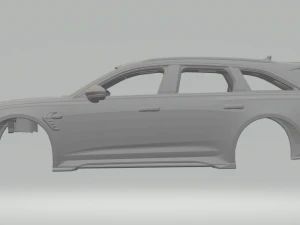 Audi rs6 avant 3D Print Model