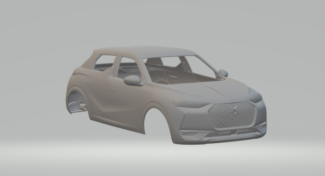 Citroen ds3 3D Принт Модель .c4d .max .obj .3ds .fbx .stl .blend