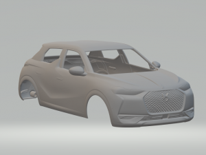 Citroen ds3 3Dプリントモデル