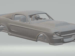 MUSTANG SLOT CAR ELEANOR Modelo de Impressão 3D