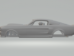 MUSTANG SLOT CAR ELEANOR Modelo de Impressão 3D