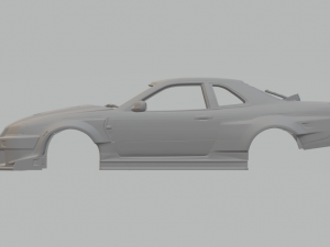 Nissan skyline CUSTOM 3D Baskı Modeli