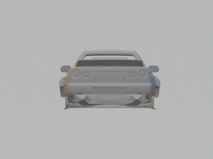 Nissan skyline CUSTOM 3D Baskı Modeli