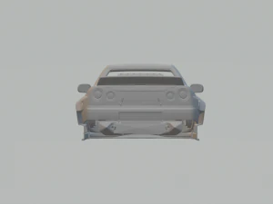 Nissan skyline CUSTOM 3D Print Model