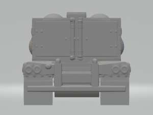Tube trailer 3D Принт Модель