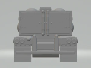 Tube trailer 3D Print Model