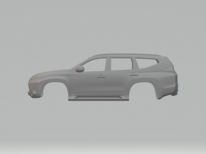 Mitsubishi pajero 3D 打印模型