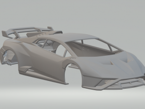 Huracan sto 3D Baskı Modeli