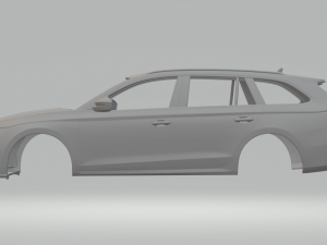 Skoda octavia rs kombi 3D Принт Модель