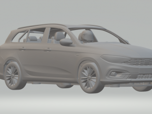 Fiat tipo wagon Modèles 3D en vedette