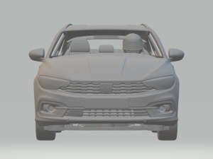Fiat tipo wagon 3D 打印模型