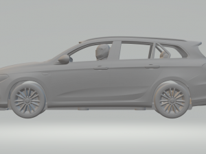 Fiat tipo wagon 3D 打印模型