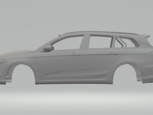 FIAT TIPO BODY Model Cetak 3D