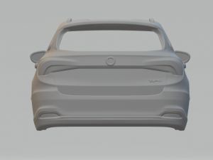 FIAT TIPO BODY Model Cetak 3D