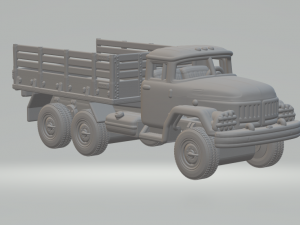 ZIL-131 3D 打印模型