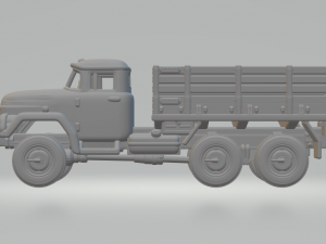 ZIL-131 3D Baskı Modeli