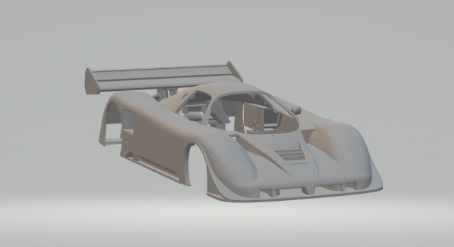 Nissan rc 89 3D Принт Модель .c4d .max .obj .3ds .fbx .stl .blend