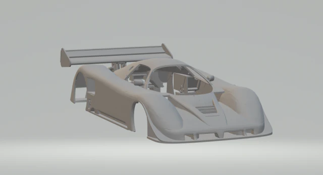 Nissan rc 89 3D Print Model .c4d .max .obj .3ds .fbx .stl .blend 
