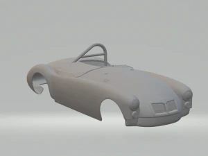Mg race car 3D Print Model