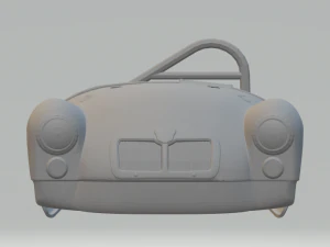 Mg race car 3D Print Model