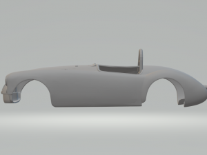 Mg race car 3Dプリントモデル