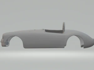 Mg race car 3D Print Model