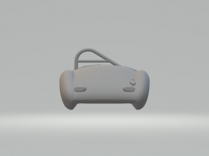 Mg race car 3Dプリントモデル
