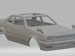 Honda prelude 3D Print Model