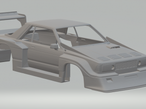 Nissan Bluebird Super Silhouette Modèles 3D en vedette