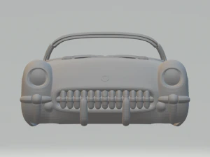 CHEVROLET CORVETTE 53 3D Print Model
