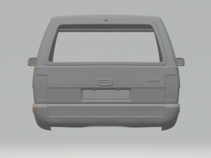 Renault espace 1984 3D 프린트 모델