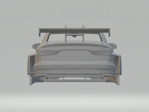 Audi rs3 sedan race car 3D Print Model