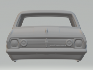 Holden hr sedan body 3D Print Model