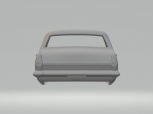 Holden hr sedan body 3D Print Model