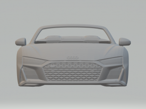 Audi r8 spyder 2020 Modèles 3D en vedette