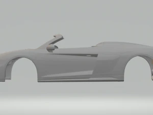 Audi r8 spyder 2020 3D Print Model