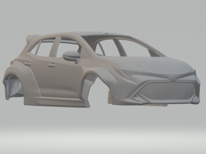 Toyota corolla custom Modelo de impresión 3D