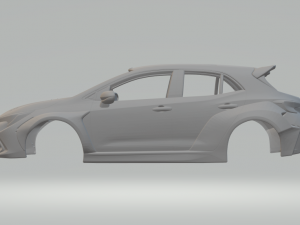 Toyota corolla custom 3D 打印模型