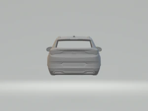Opel Grandland X 3D Print Model