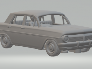 Holden special sedan 64 3D-printmodel