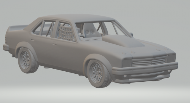 HOLDEN TORANA RACE CAR KIT 3D-Druckmodell .c4d .max .obj .3ds .fbx .stl .blend 