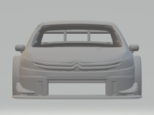 Citroen race car 3D Print Model