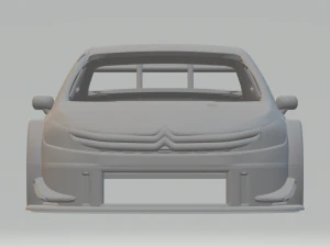 Citroen race car 3D Print Model