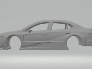 Citroen race car 3D Print Model