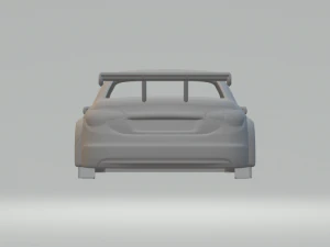Citroen race car 3D Print Model