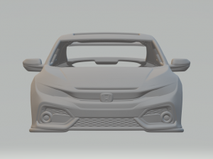 Honda civic 3D-Druckmodell