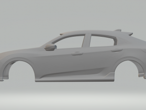 Honda civic 3D-Druckmodell